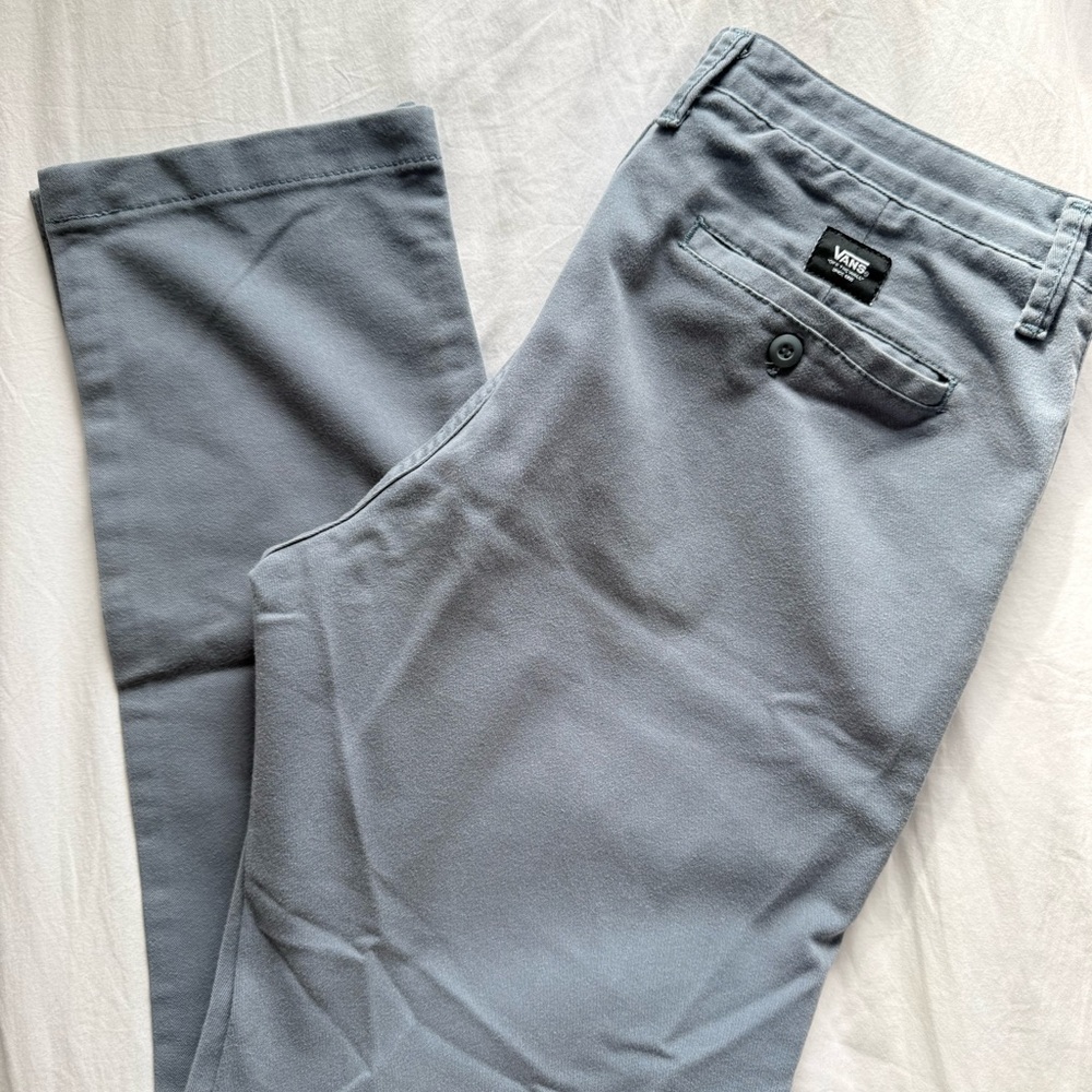 VANS MENS PANTS | 34 | LIGHT BLUE | CHINO STYLE | LIKE NEW